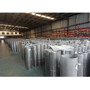 Reverse Dutch Weave Wire Mesh Cloth , Hollander Weave Mesh