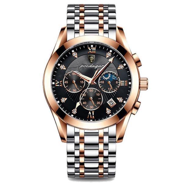 Quality Stylish Stainless Steel Timepiece with 43mm Case Diameter and Quartz Movement wholesale