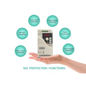 Mini VFD 220V Single Phase Frequency Converter For Drawing Machines