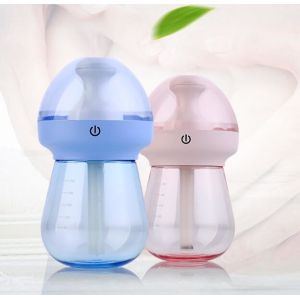 240ml Cute Water Bottle Humidifier Cool Mist Humidifier Baby Humidifier For Home