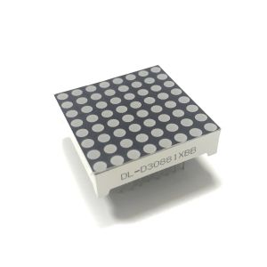 Cheap 8×8 Dot Matrix LED Displays Digit LED Numeric Display 64 Dots Indicated Light 465nm for sale