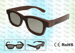 Multi-use and Anti-scratch Circular polarized 3D glasses CP400GTS01