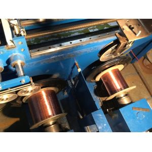 Customized Power Source Drum Copper Wire Drawing Machine 17DST With Double