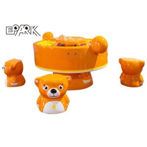 Bear Sand Table Coin Pusher Amusement Game Machines For Kids L90*W120*H70 CM