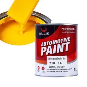 Customized Solid Car Paint Colors , Stable Weather Resistant 2k Spray Paint 2K