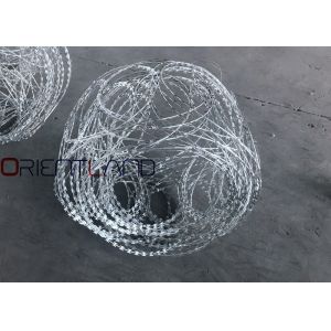 Hight Security Flat Wrap Razor Blade Barbed Wire Tope Security Wire Compact
