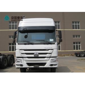 China SINOTRUK HOWO 6X4 371HP Prime Mover Truck Tractor Head Truck With 2 Bunkers on sale