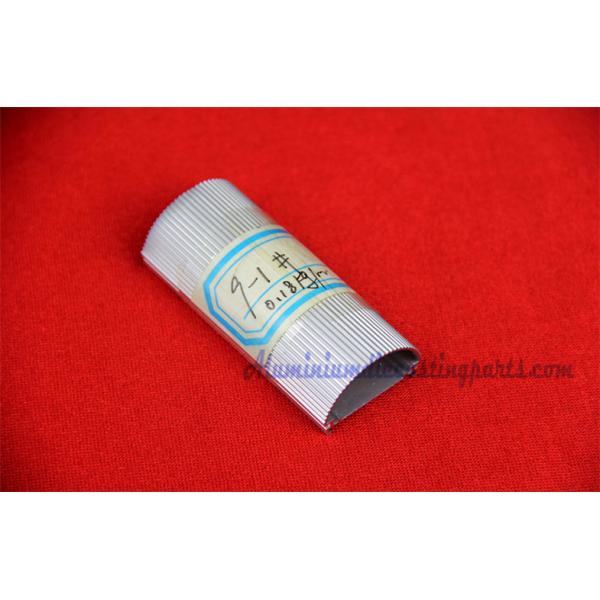 Quality Short Silver Anodize Aluminum Alloy Extruded Profiles Of LED Fluorescent Tube For Daylight & Sunlight Lamp wholesale