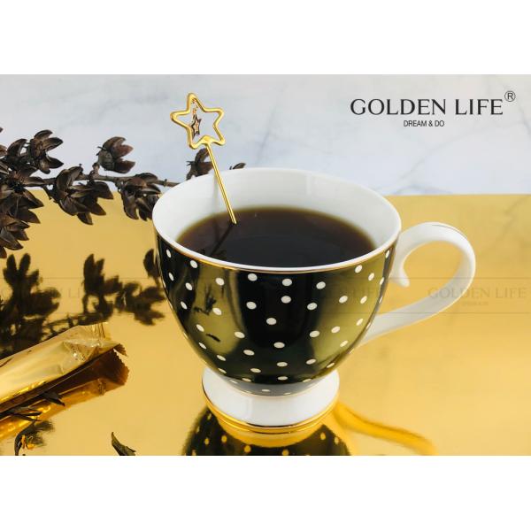 Quality Spot Decal Handle 10x11x7cm 470ml Custom Coffee Mugs wholesale