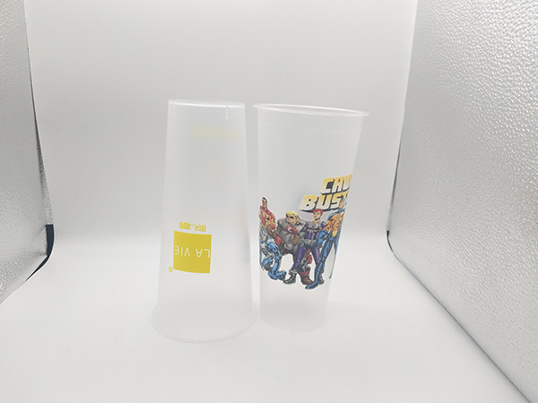 Quality Plastic 3D Lenticular Cup Dia 90*Height 177 mm Size , Promotional Plastic Cup wholesale