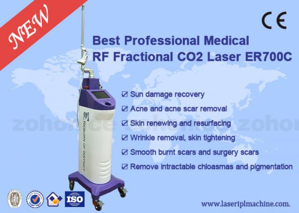 Quality 40W RF Fractional CO2 Laser Machine Generator Vaginal Tightening Scar Removal wholesale