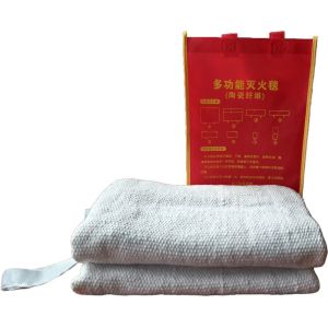 Ceramic Fiber Fire Blanket No Blanket Width Essential For Emergency Fire