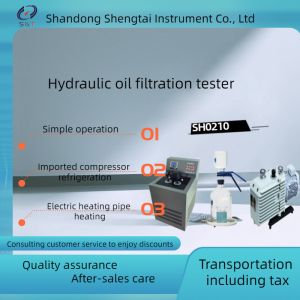 Cheap Hot selling hydraulic oil filtration tester SH0210 Compressor refrigeration Electric heating tube heating for sale