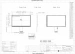 RGB Interface 50PIN LCD TFT Display 350cd/M2 Luminance 1024x600 TFT Colour