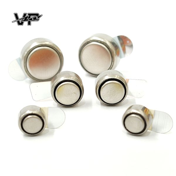 Quality 130mah AG13 LR44 VP Leakproof Alkaline Button Cell Battery with CE ROHS MSDS wholesale