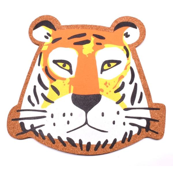 Quality School Printed Personalised Decorative Cork Boards Alpaca Tiger Cactus ODM wholesale