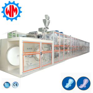 High Quality Full Servo Sanitary Napkin Making Machine Global Export with CE