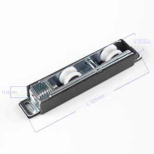 Adjustable Double Pulley Wheel Sliding Nylon Window Roller for Window Refurbishm