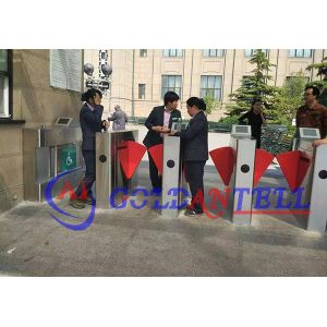 CE Approved Bi-Directional Steel Gate Turnstile with Smart Card RFID Interface