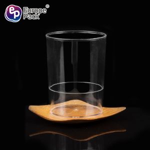 High quality reusable 93ml disposable plastic yogurt cup for different foods