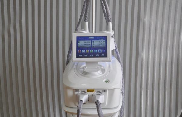 Quality Salon Vacuum Cryolipolysis Slimming Machine with 7 LED Lights 2 cryo handles can work together wholesale