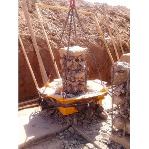 Custom Colorful Pile Cutting Machine Hydraulic Pile Breaker For Concrete Pile