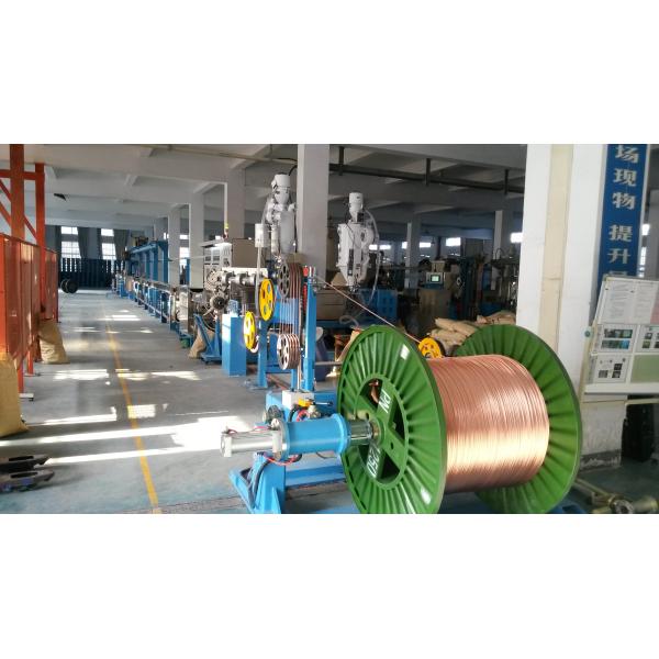 15Kw Plastic Insulating Wire Extruder Machine Screw Dia 60mm With Double Layer