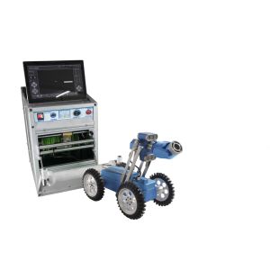 Cheap IP68 Waterproof Pipe Crawler Robot Cable Transmitting Synchronically Inspection System for sale