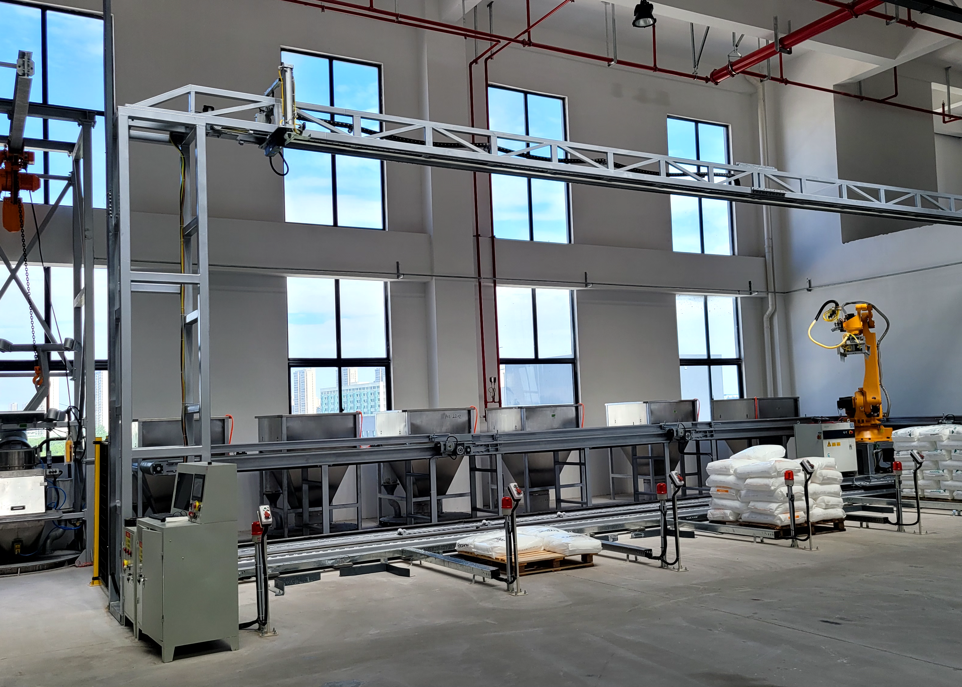 Plastic Processing: Bulk Material Handling, Pneumatic Conveying, Automated