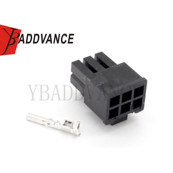 Molex Equivalent 6 Pin Waterproof Automotive Connectors Straight PCB Housing 43025-0600