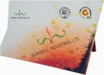 Double Window Custom Packaging Envelopes Multi Colors Autumn Full Printing
