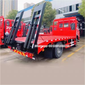 Flat-platform Body Self - Discharge Lorry