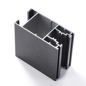 China 0.4mm H Channel Aluminum Extrusion For Windows Wardrobe Door on sale