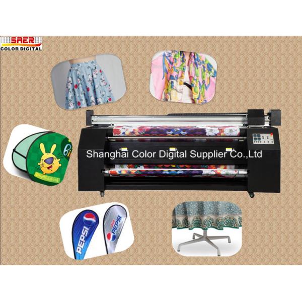 Quality Double Epson DX7 Large Format Fabric / Textile Printing Machine wholesale