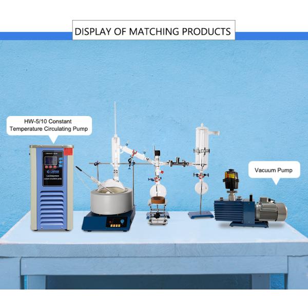 Glass Cbd Oil 5L Short Path Distillation Equipment