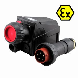 ATEX Explosion Proof Plug and Socket for Natural Gas Processing and CNG/LNG