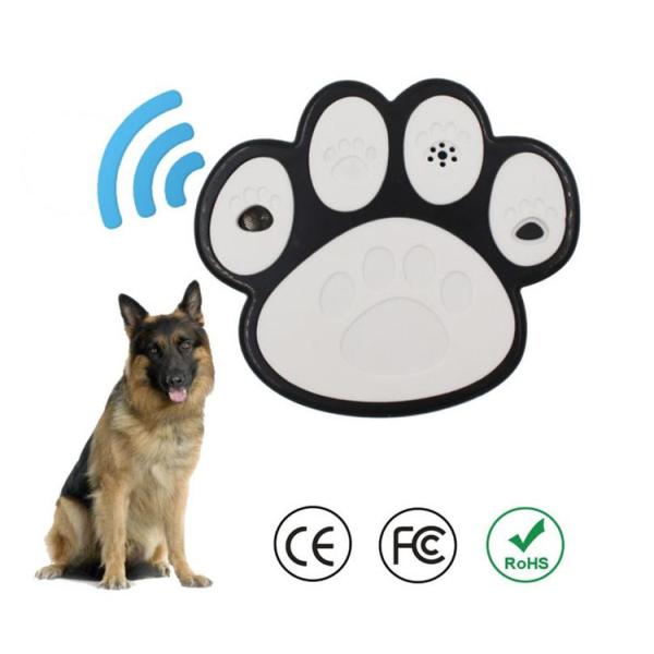 Paw Design Bark Control Deterrent Detects Barking Up 50 Feet For All Size Dogs