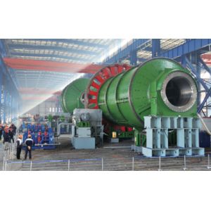 φ 6.2m × 9.5m (F/F) Overflow Ball Mill And Supporting System With Fully Functional