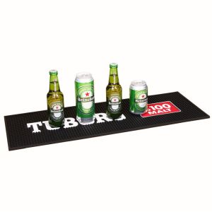 Wholesale Flexible Soft PVC Rubber Rail Runner Bar Mat, Service Station Bar Drip