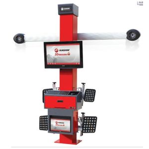 Auto Tracking Tire Alignment Machine Sunshine S90MAX With Overvoltage Protection