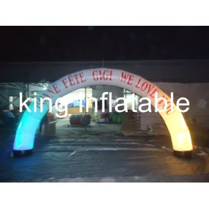 Digital printing Led light with Oxford fabric material inflatable advertising