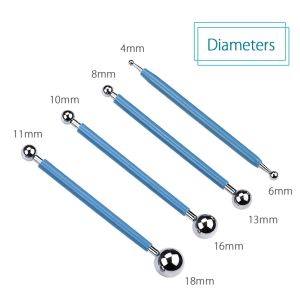 Stable Clay Dotting Tool Ball Stylus For Rock Painting Pottery Clay Modeling