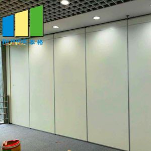 Melamine Foldable Soundproof Sliding Movable Partition Wall Under A Suspended