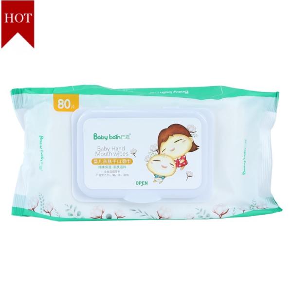 Quality Organic Sensitive Baby Daily Care Water Wet Wipes Custom Private Label wholesale