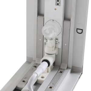 80mm SEG Tension Fabric Light Box 8ft Straight Tension Fabric Display ISO