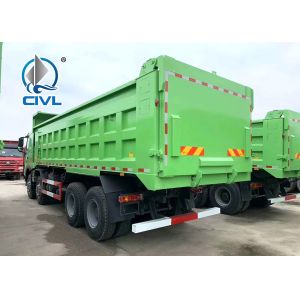 HOWO Tipper Heavy Duty Dump Truck 6x4 With Strengthen Bumper Hydraulic Front