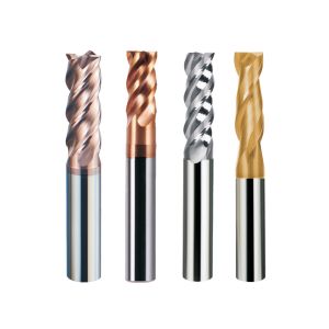 Wxsoon 2 Flutes Spiral Flat Tungsten Carbide Square End Mill