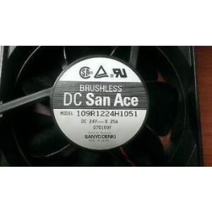 SANYO DENKY DC SAN ACE DC 24V 0.25A 109R1224H1051 BRUSHLESS MINILAB FUJI