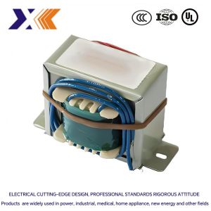 Low Frequency Ei Type Transformer with Pure Copper 12v 24v AC Output and