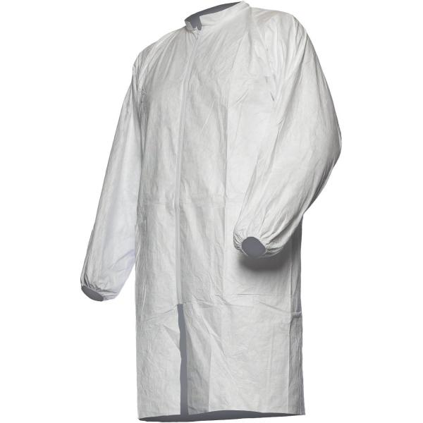 Quality OEM PPE Sterile White Uniform Micro-Porous Disposable Lab Coat for Doctors Nurses wholesale